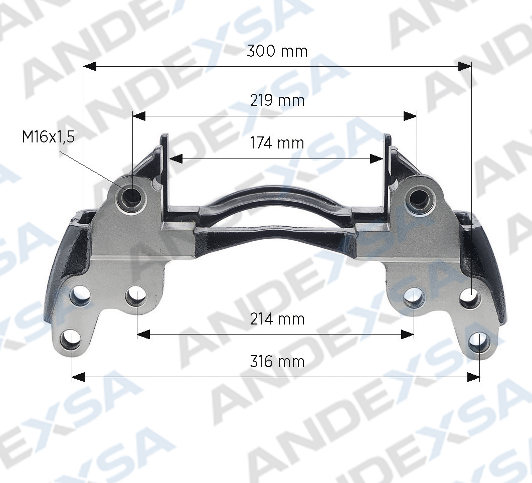 Kaliper Kızak - 17,5''