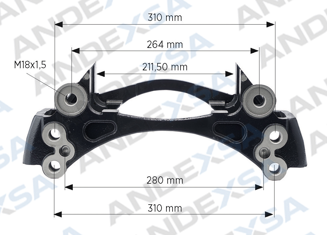 Kaliper Kızak - 22,5''
