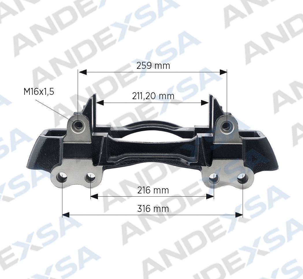 Kaliper Kızak - 22,5''